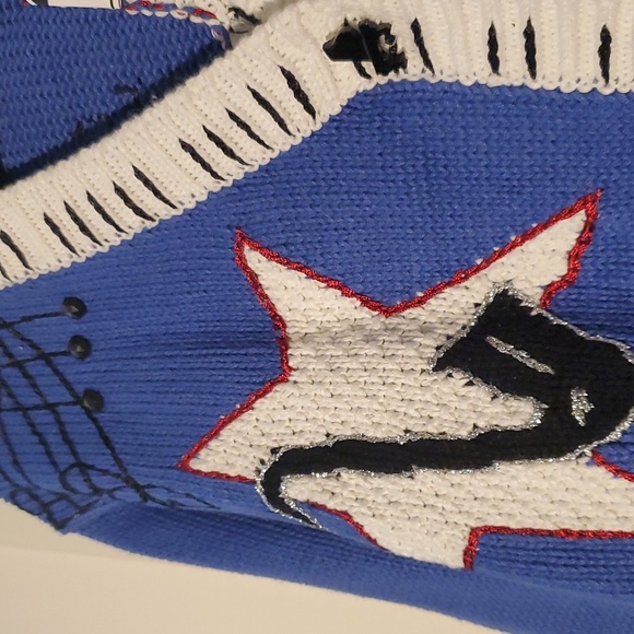 NWT! Vinnys Storybook Knits music to my ears sweater - Picture 4 of 9